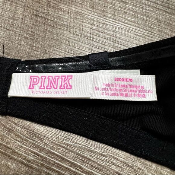 Victoria’s Secret PINK Wear Everywhere Multi-Way Push-Up Strapless Bra Size 32DD - Picture 6 of 6